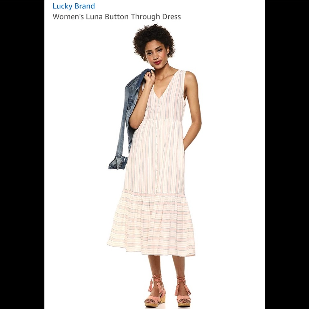 Lucky Brand Luna Button Down Dress
